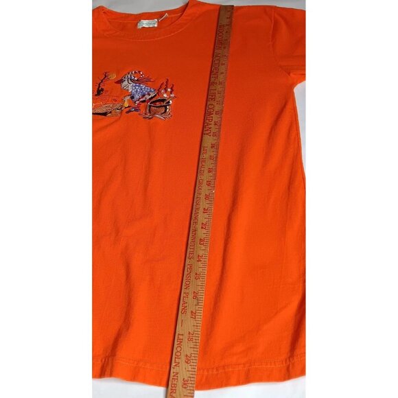 Vintage Halloween L Shirt Witch Ghost Goblin Cauldron Spell Kitschy Shenanigans - Picture 8 of 11